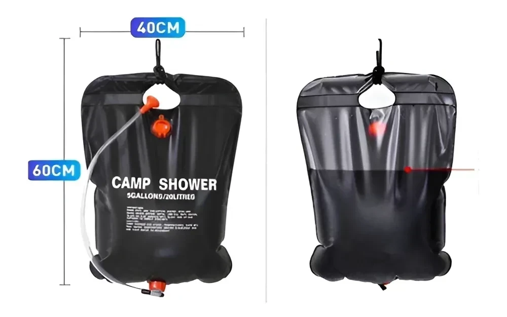 Ducha Portátil Solar Camping Playa 20 L Exterior Compacta 3