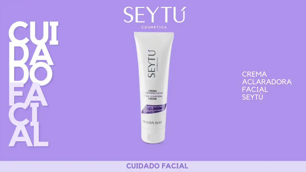 Crema aclaradora facial 