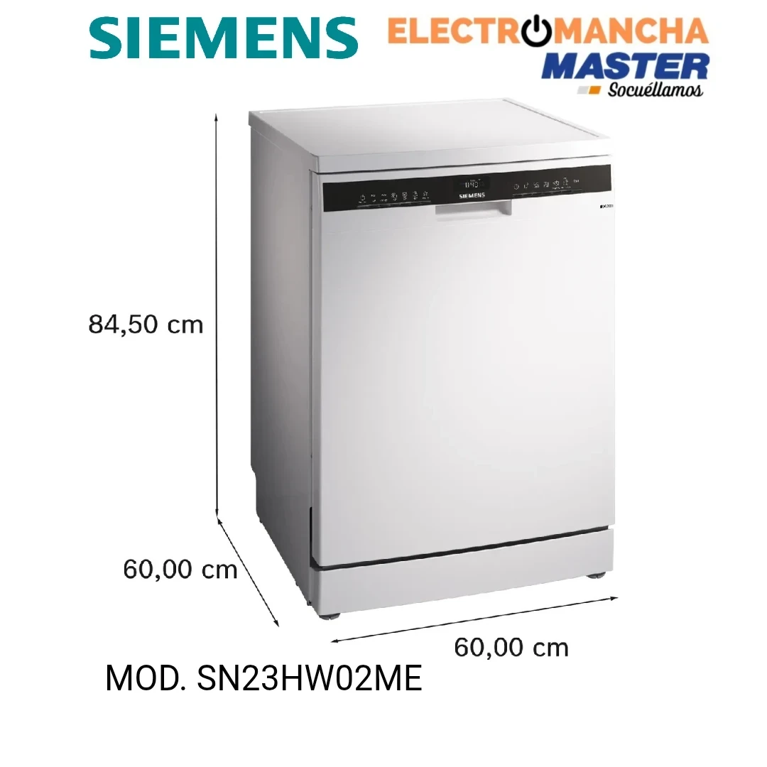 LAVAVAJILLAS SIEMENS SN23HW02ME 3 BANDEJA BLANCO 13 CUB. CLASE D 3