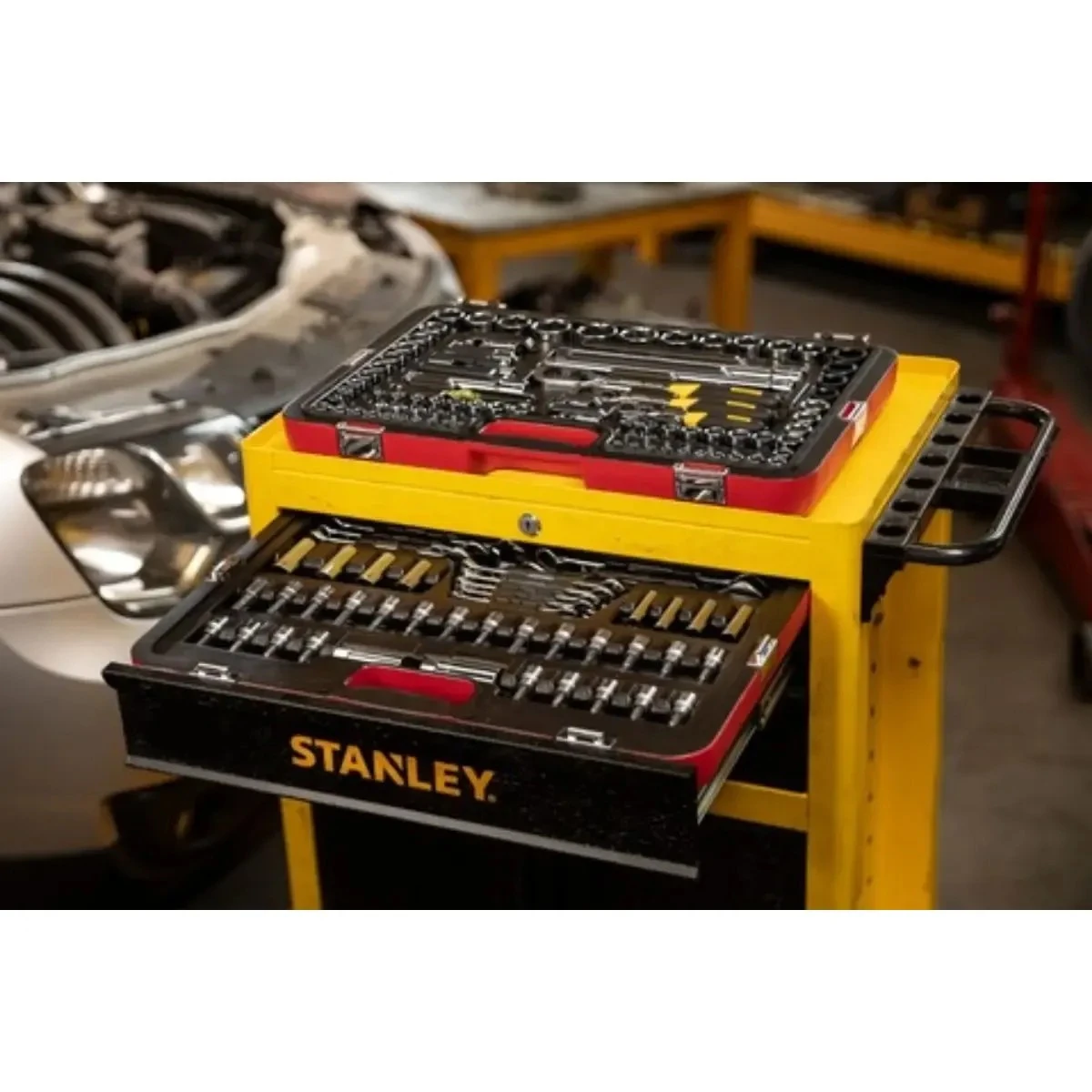 Set 120 Herramientas Mecánicas Kit Racing Stanley R99-120la 3