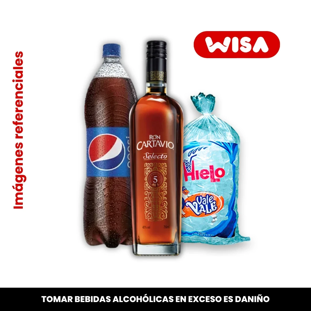 Combo Ron Cartavio Selecto 5 años 750 ML