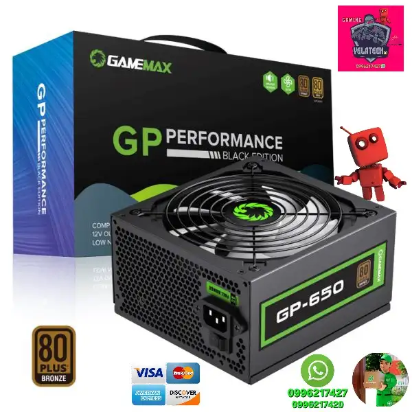 GP 650W 80 plus bronce 