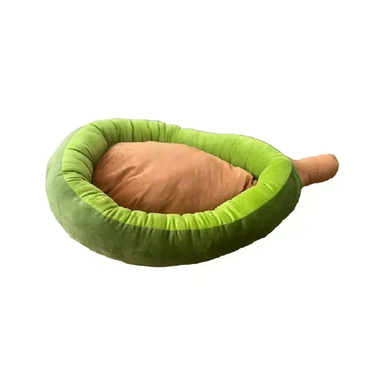 Cama de terciopelo diseño palta