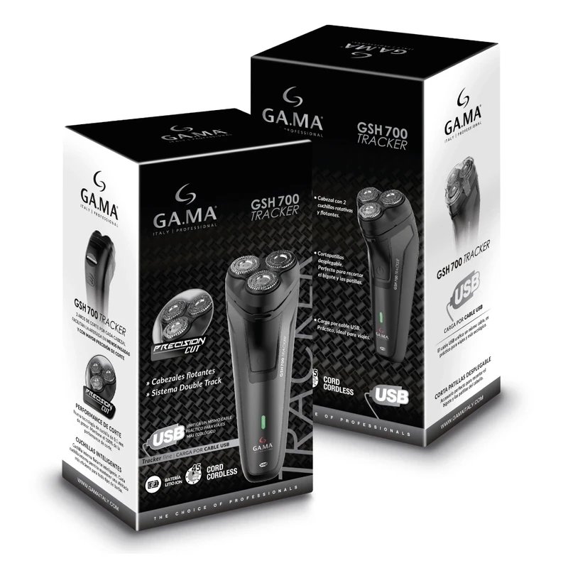 Afeitadora GA.MA Italy SH 700 Tracker USB