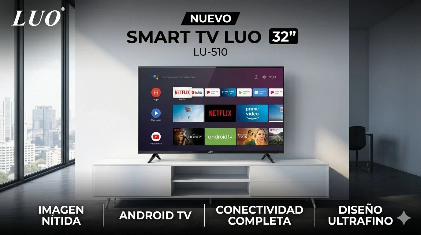 Smart tv Luo 32" c/ Android 2