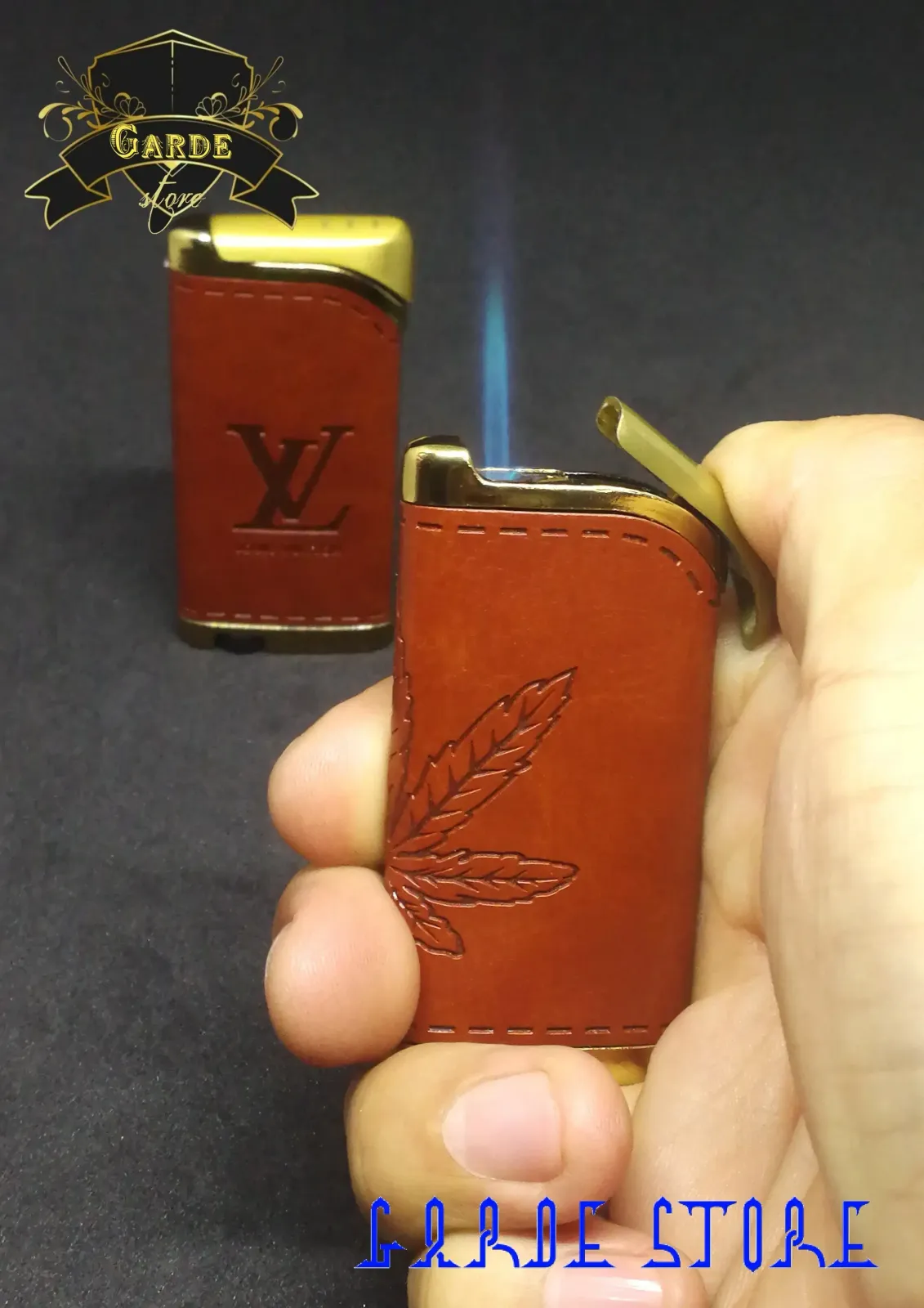Encendedor LV Tacto cuero.  3