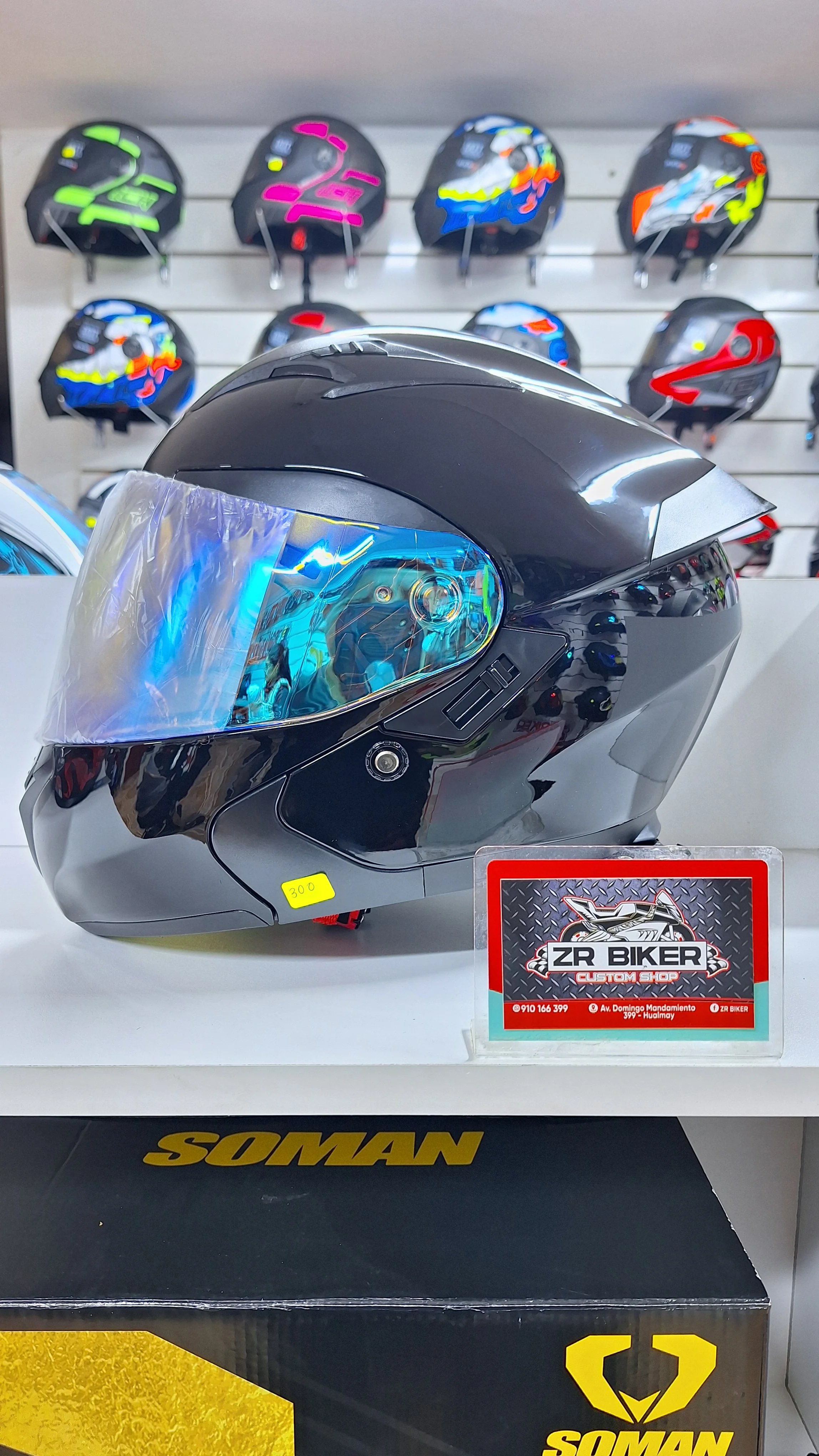 CASCO REVO BLACK BRILLO