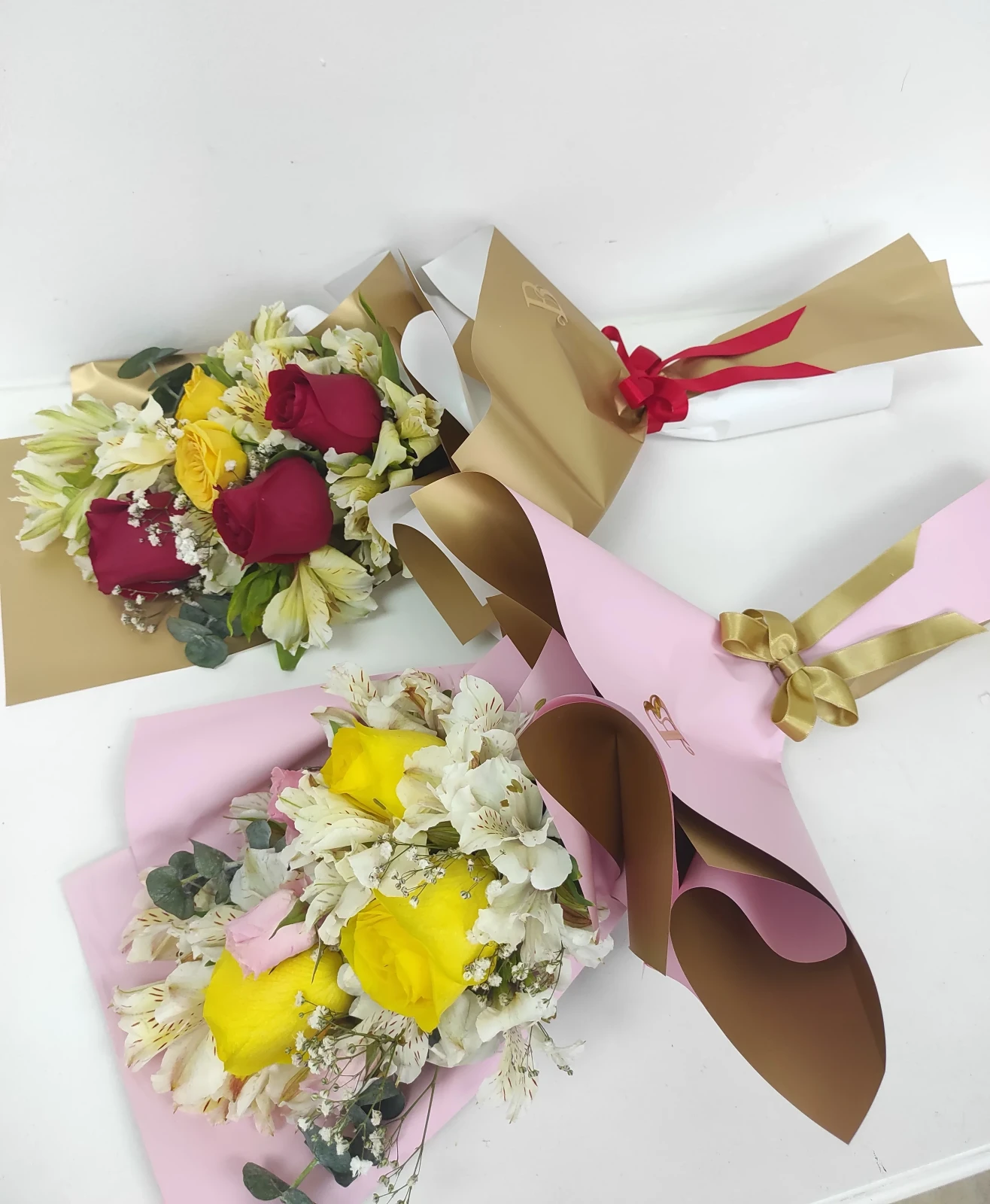 Ramillete de 3 rosas  5