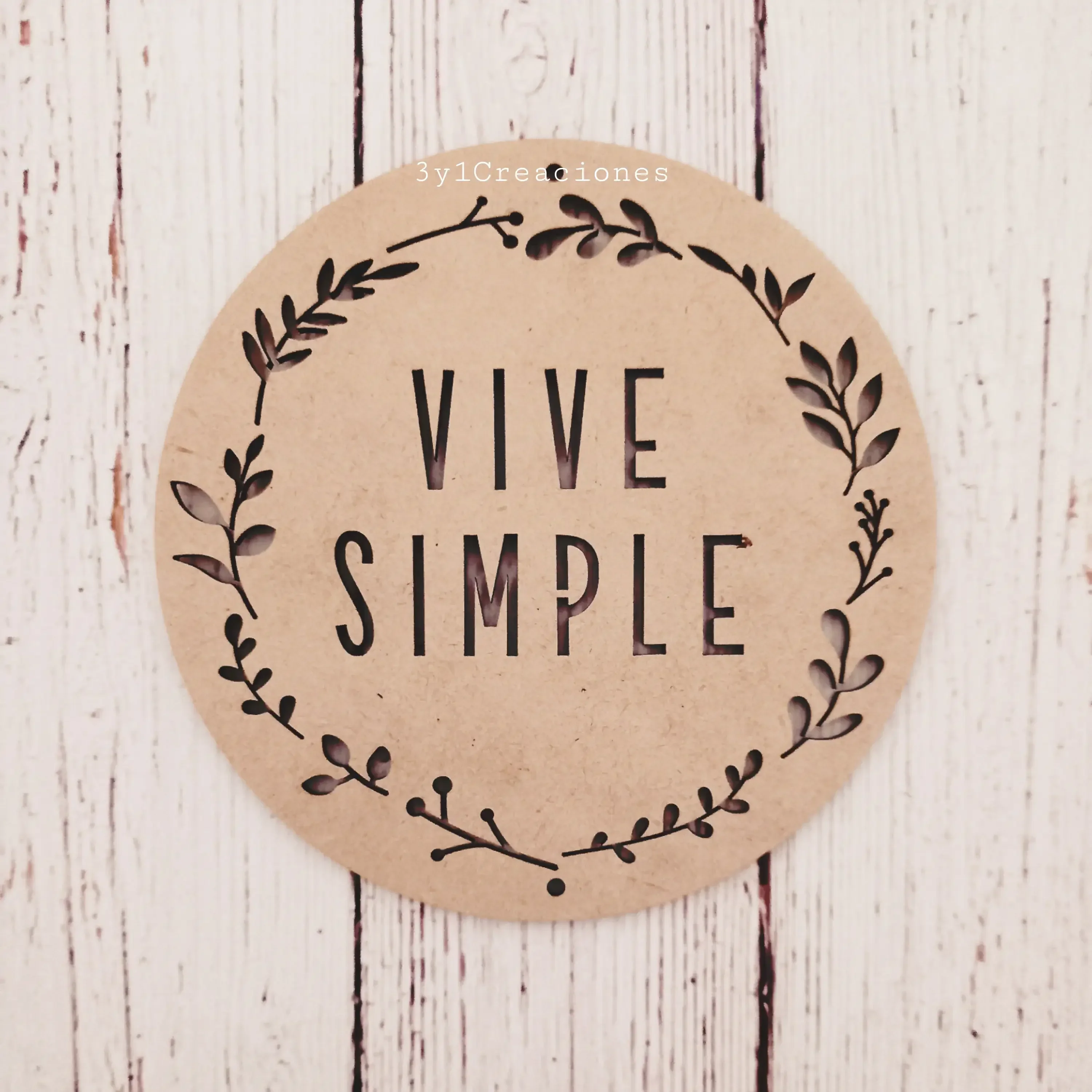 CARTEL VIVE SIMPLE