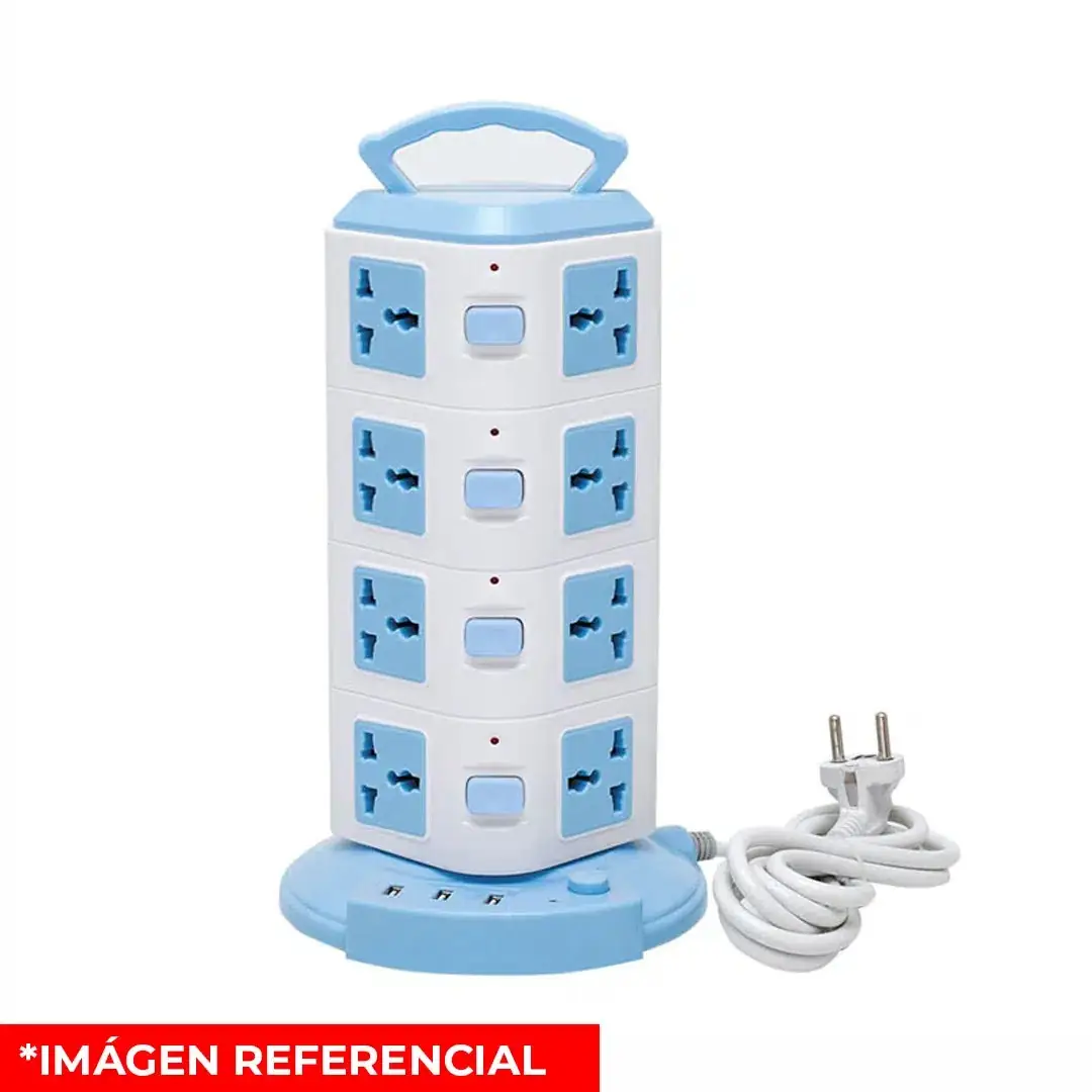 ENCHUFE TIPO TORRE 4 PISOS 5 METROS