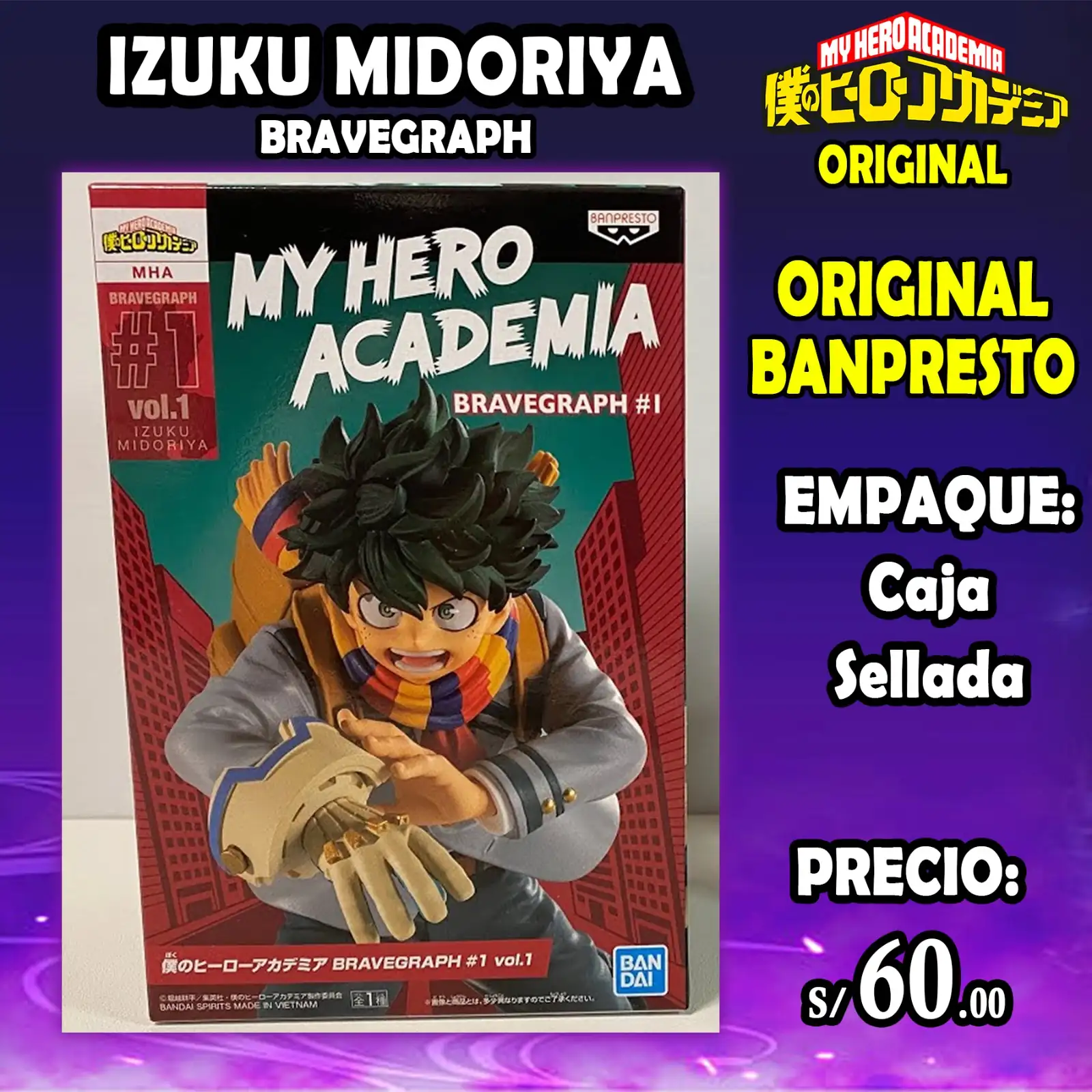 Izuku Midoriya Bravegraph
