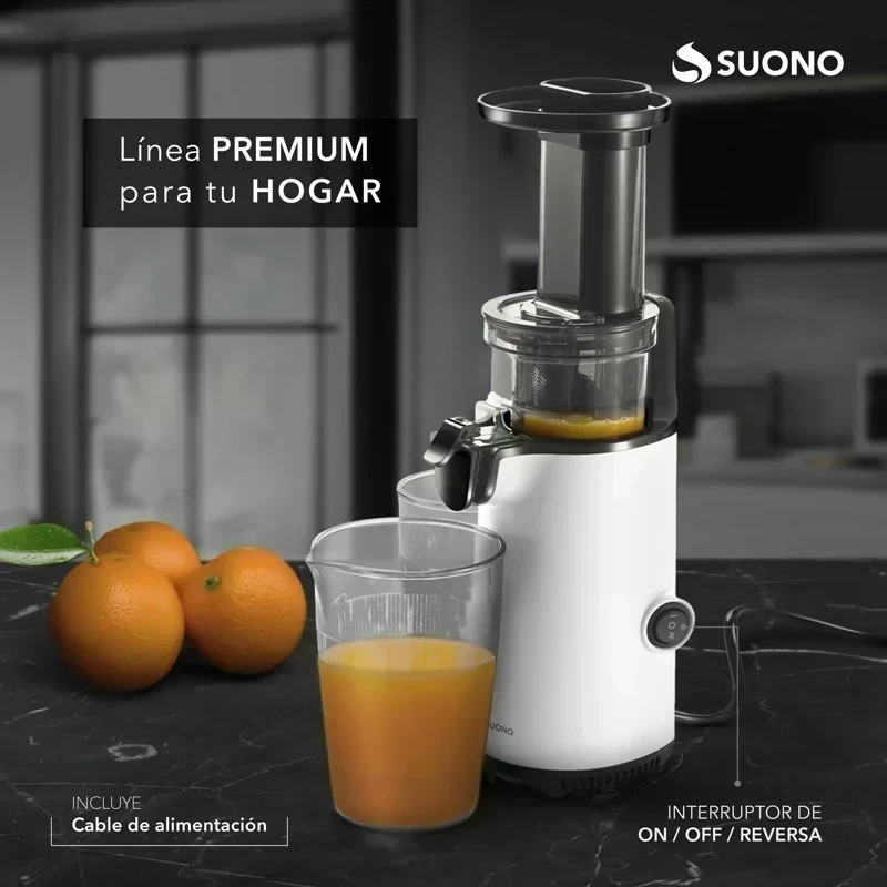 MINI JUGUERA ELECTRICA SUONO MAYOR OXIDACION DE JUGO 600ML 