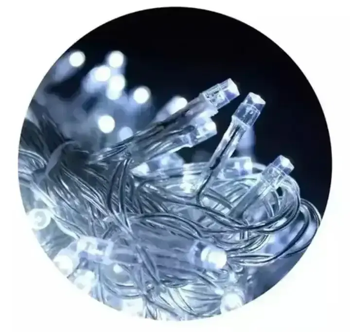 Guirnalda led 100 luces DAEWOO 10M c/secuencias 220V 