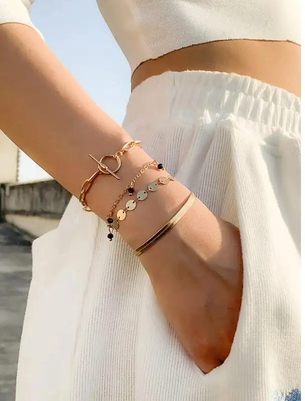 Set de Pulseras Lisa