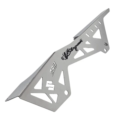  Suzuki V strom 250 Sx Protector de cadena acero cromado logo 3d negro ML