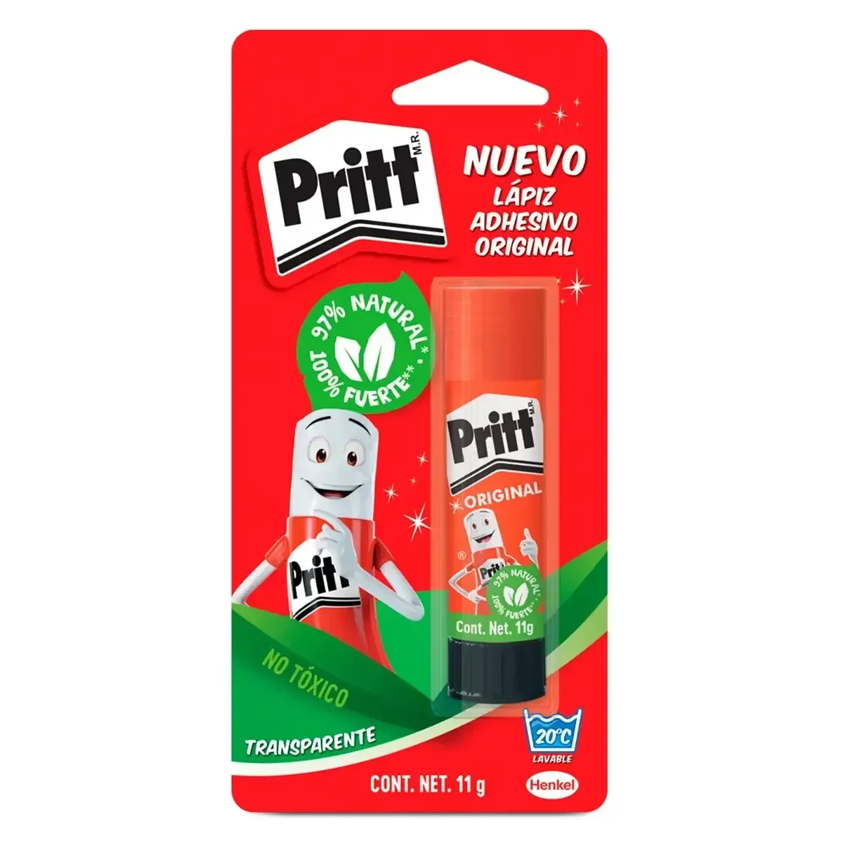 Lapiz  adhesivo pritt 11 g pegamento  2