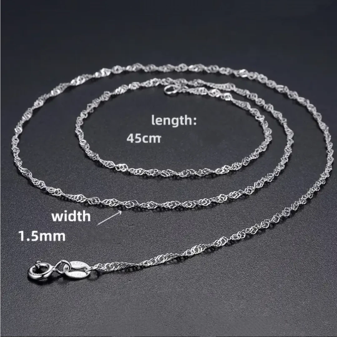 CADENA DE PLATA 3