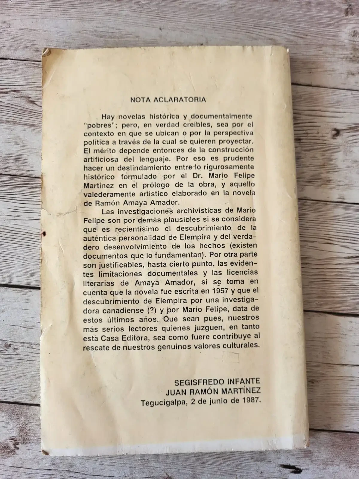 El señor de la sierra / Ramón Amaya Amador /Honduras / Historia 2