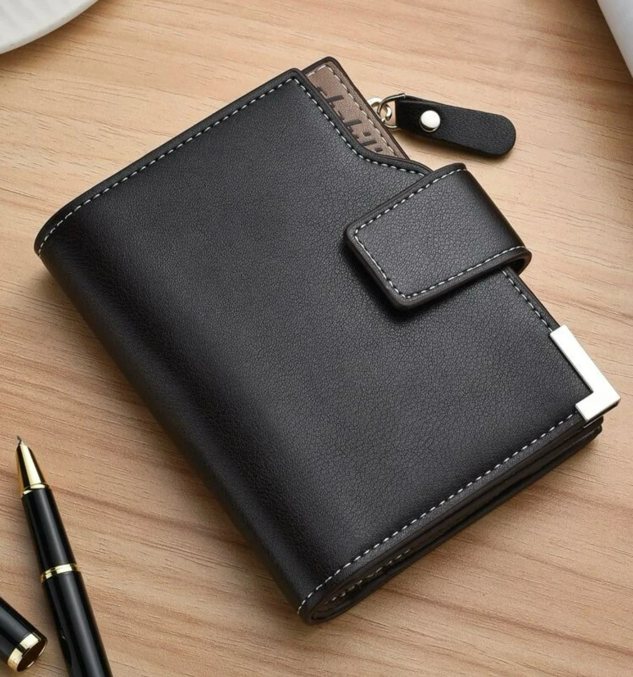 Billetera Ejecutiva "Midnight" con Broche