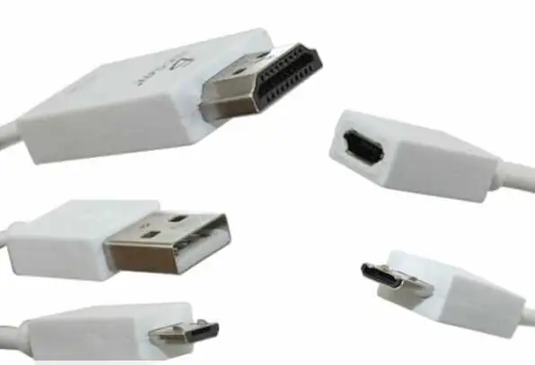 Cable Mhl Entra Micro USB Salida Hdmi Celular Android  2