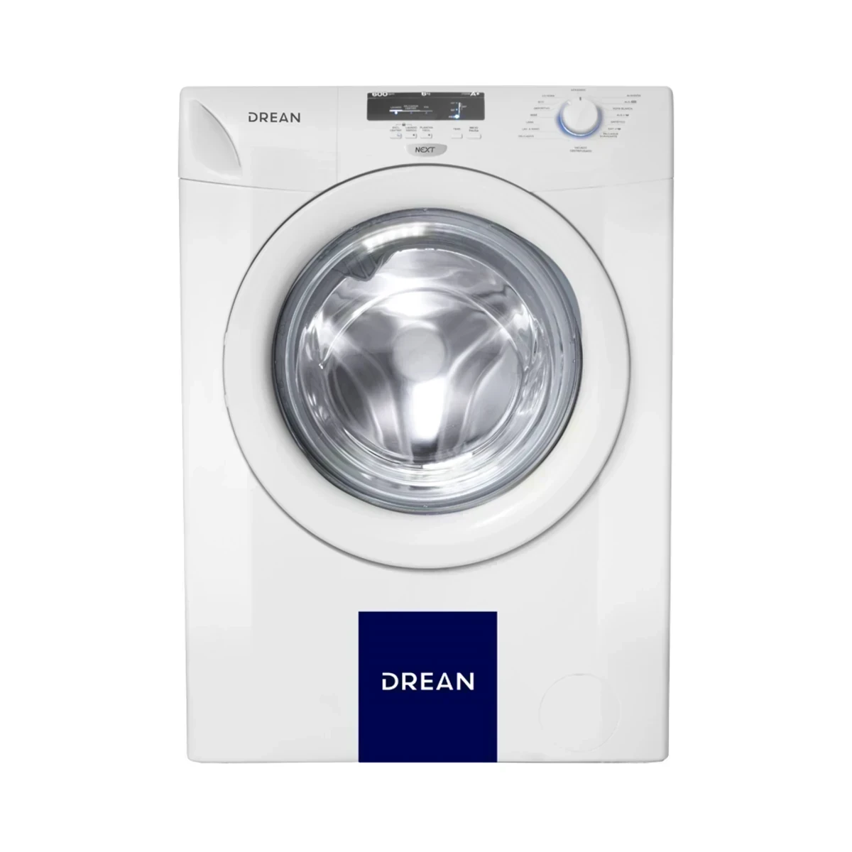 LAVARROPAS DREAN NEXT CARGA FRONTAL 6KG 52LTS BLANCO 6-06ECO
