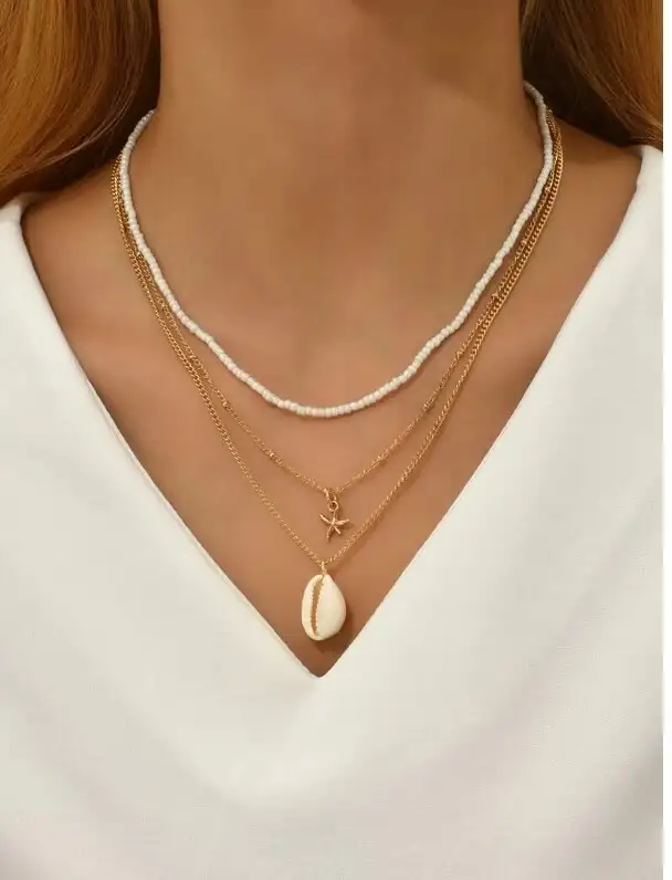 Collar fantasia marina