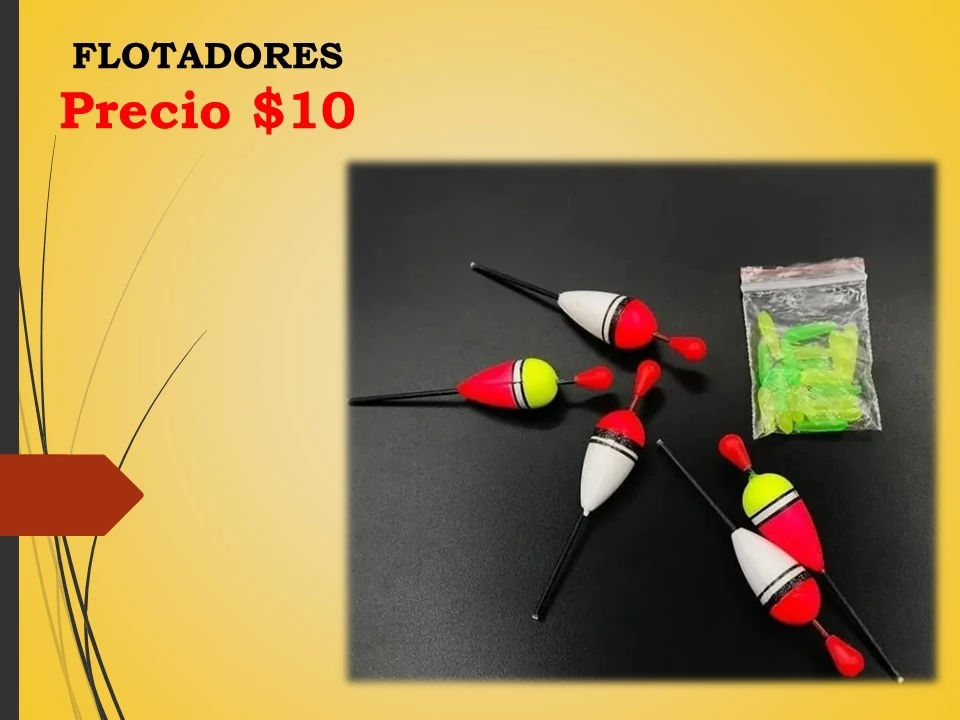 Caja de flotadores para pesca 