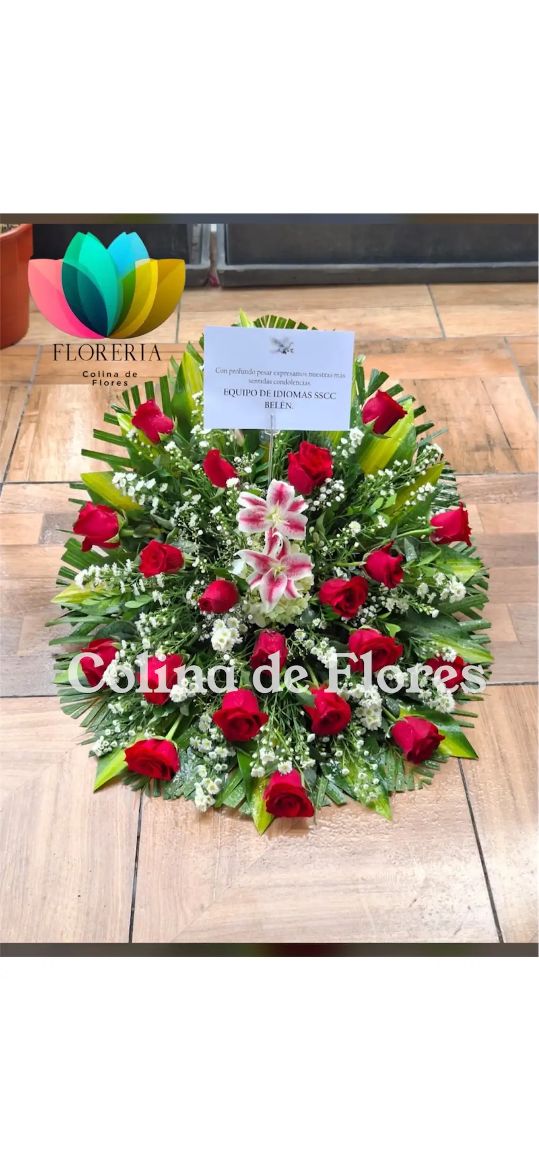 Lagrima  rosas rojas 