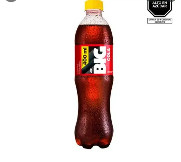 Gaseosa big cola 400ml