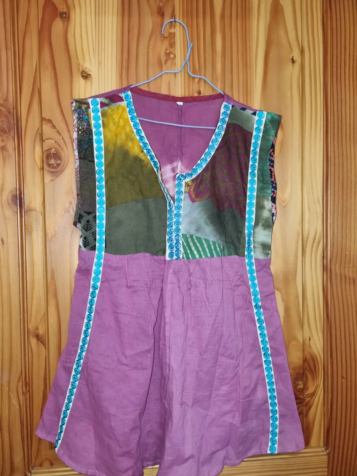 Blusa multicolor 