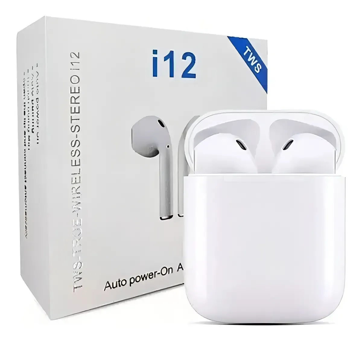 Auriculares In-Ear Bluetooth i12 TWS