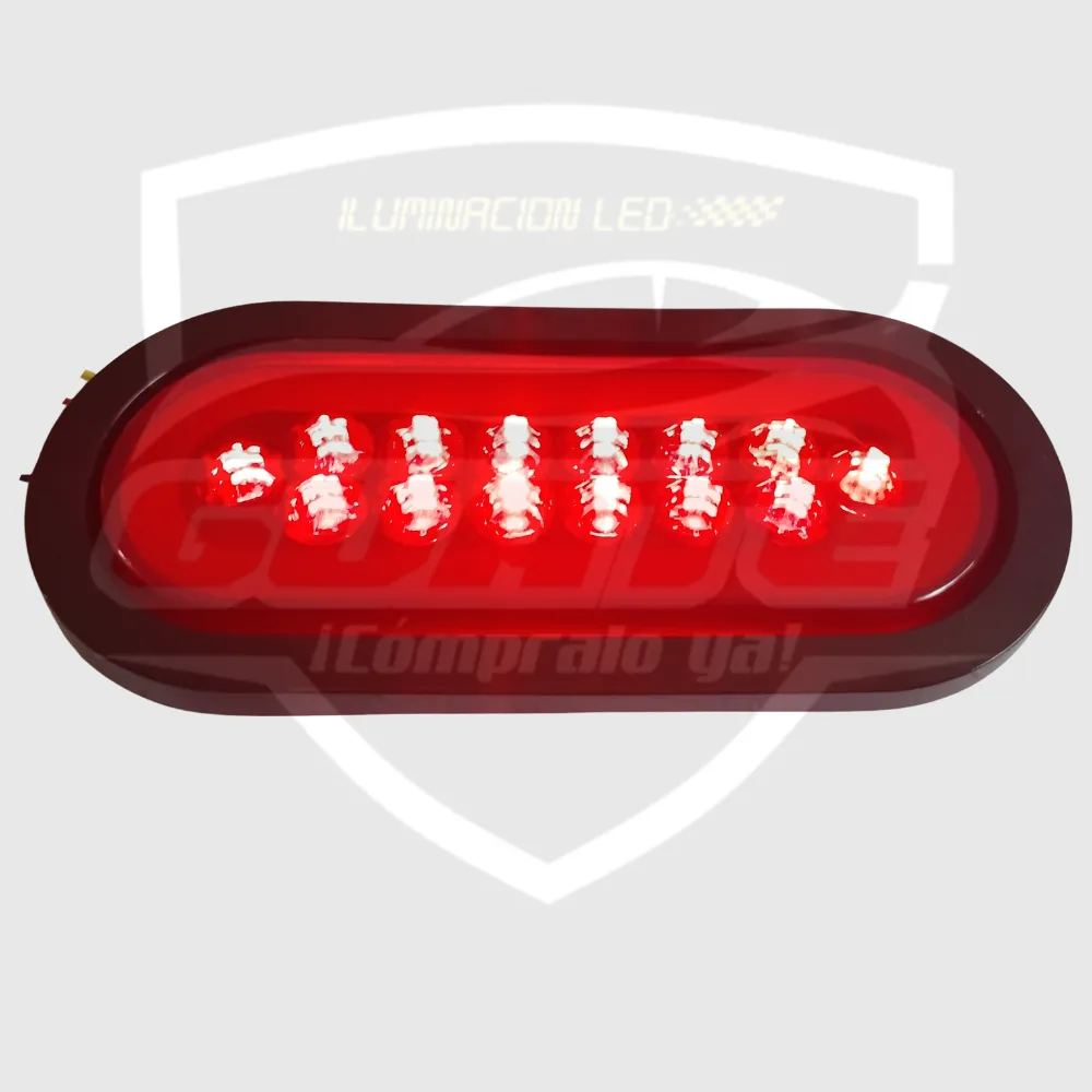LUCES EMPOTRABLES OVALADAS NEON ORILLA DE HULE  4