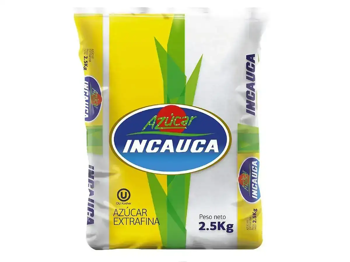 Azúcar Incauca Extrafina x 2.5kg