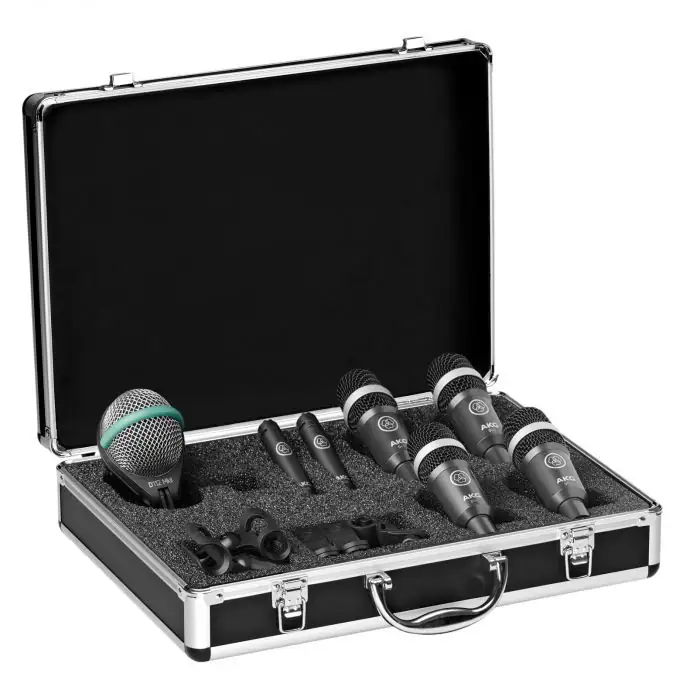 AKG SET DE MICRÓFONO PARA BATERÍA DRUM SET