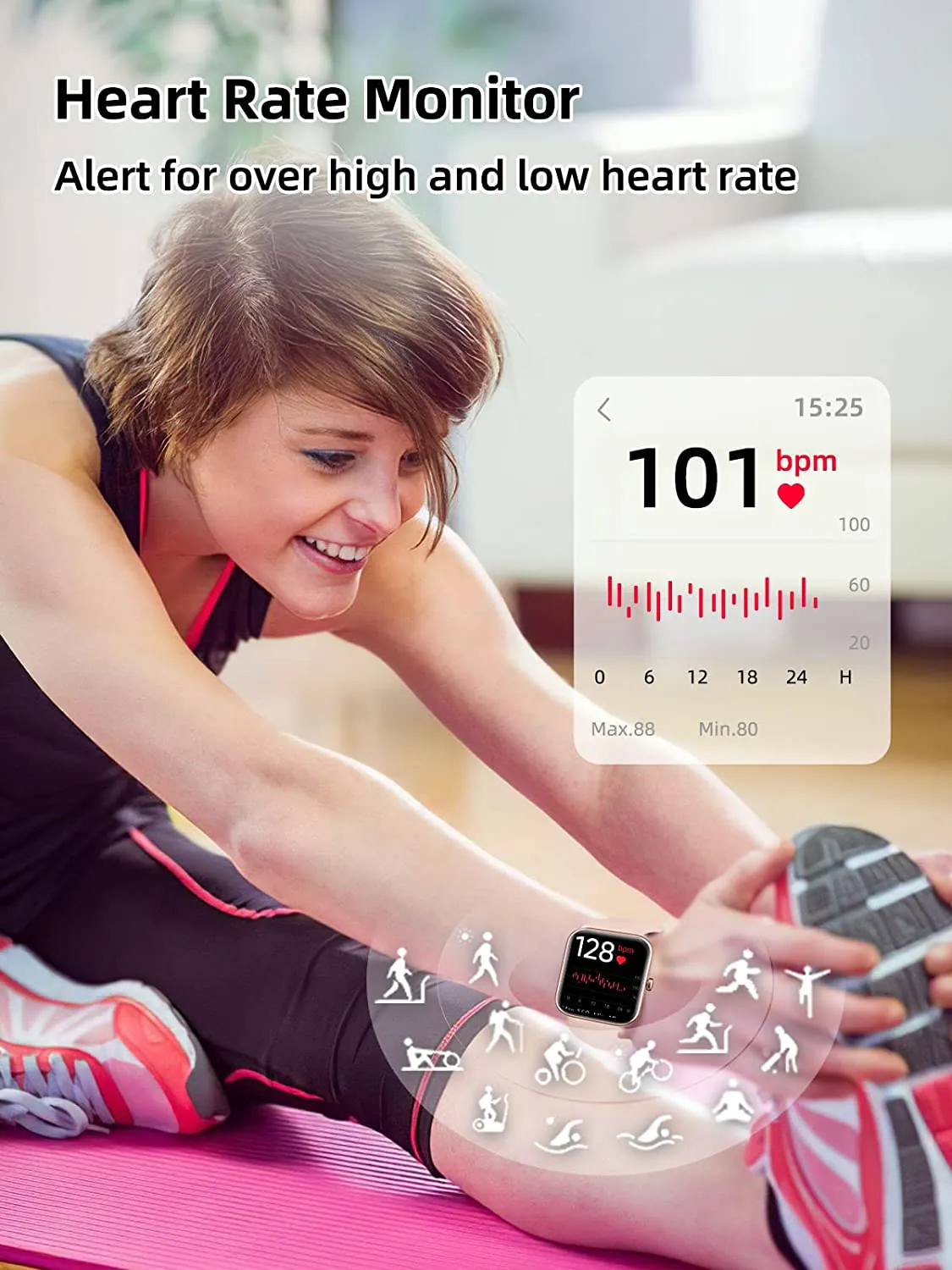 Reloj digital Alexa 4