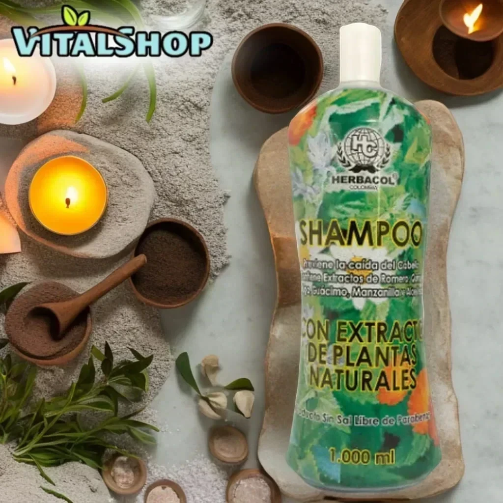 herbacol shampoo litro plantas naturales