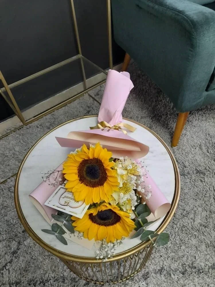 Ramillete de 2 girasoles 