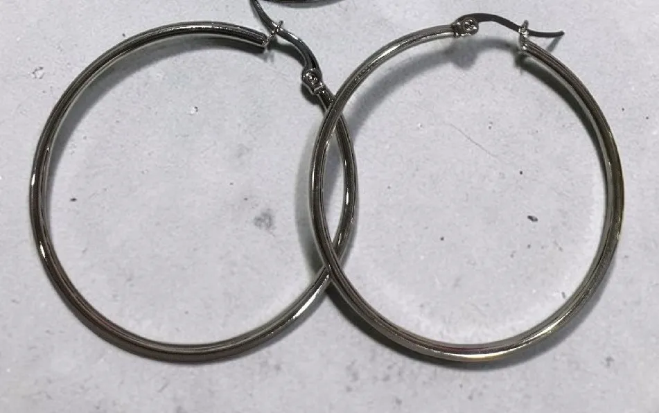 Argollas plateadas T3