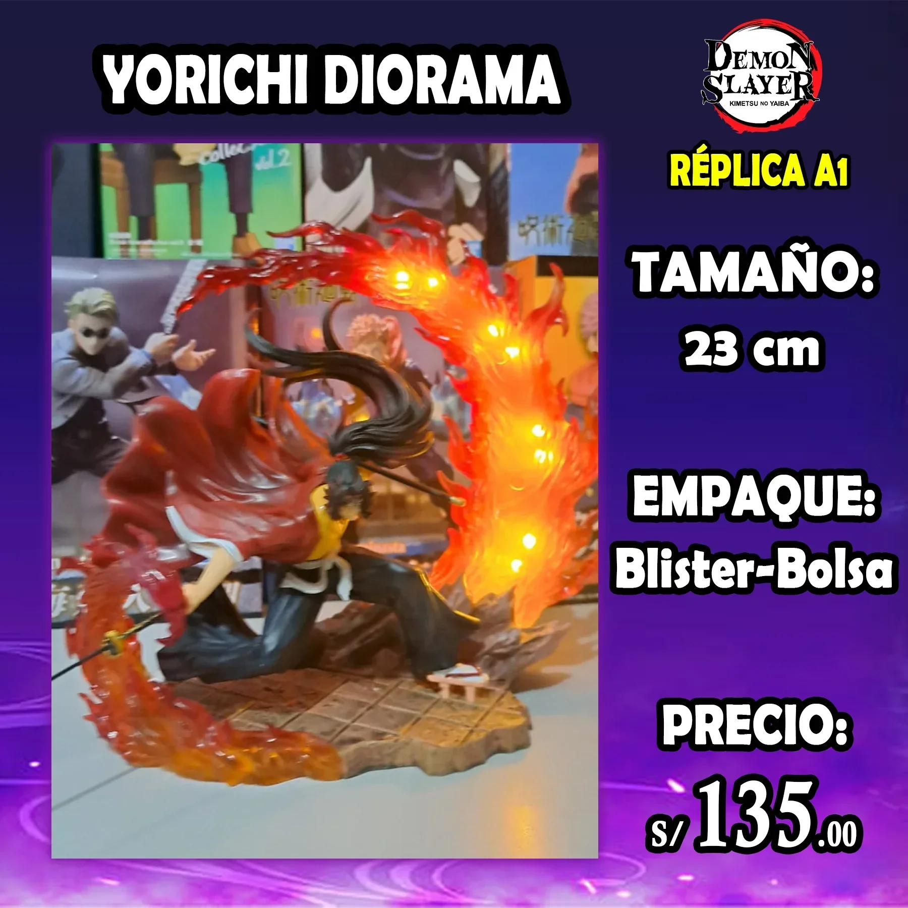 Yorichi Diorama Con Luces