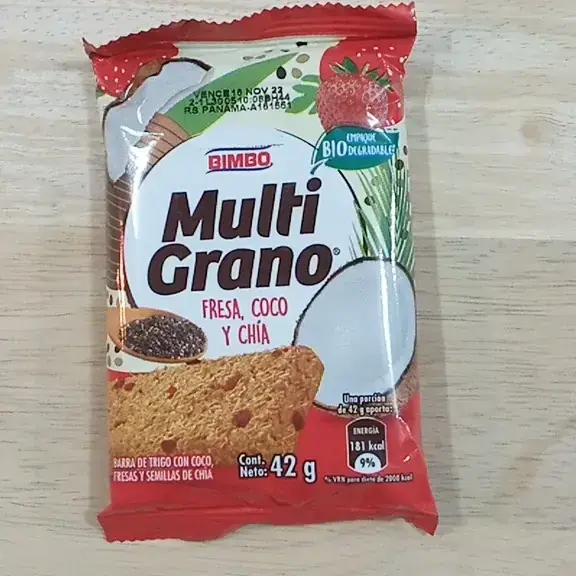 Multigrano fresa coco y chia 