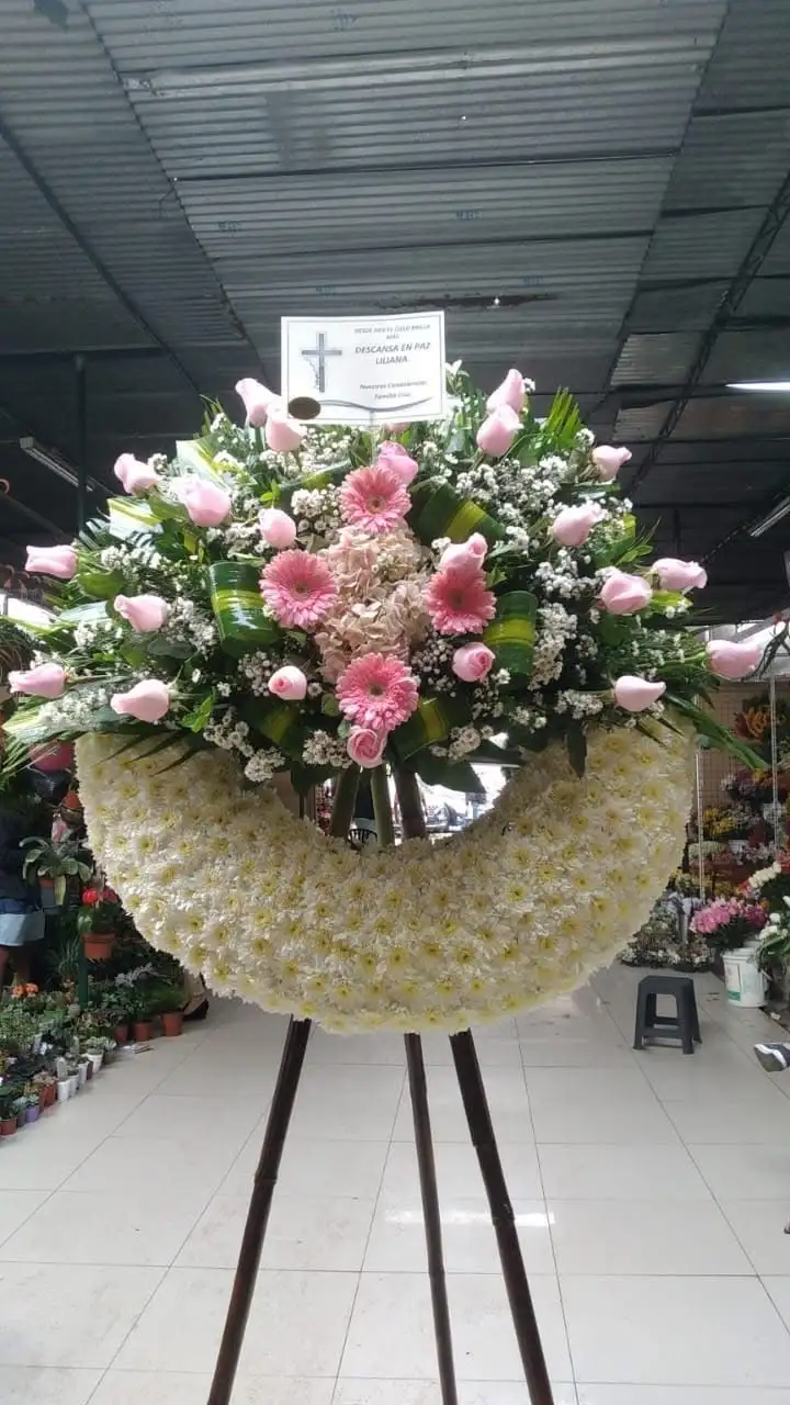 Corona pompo mujer