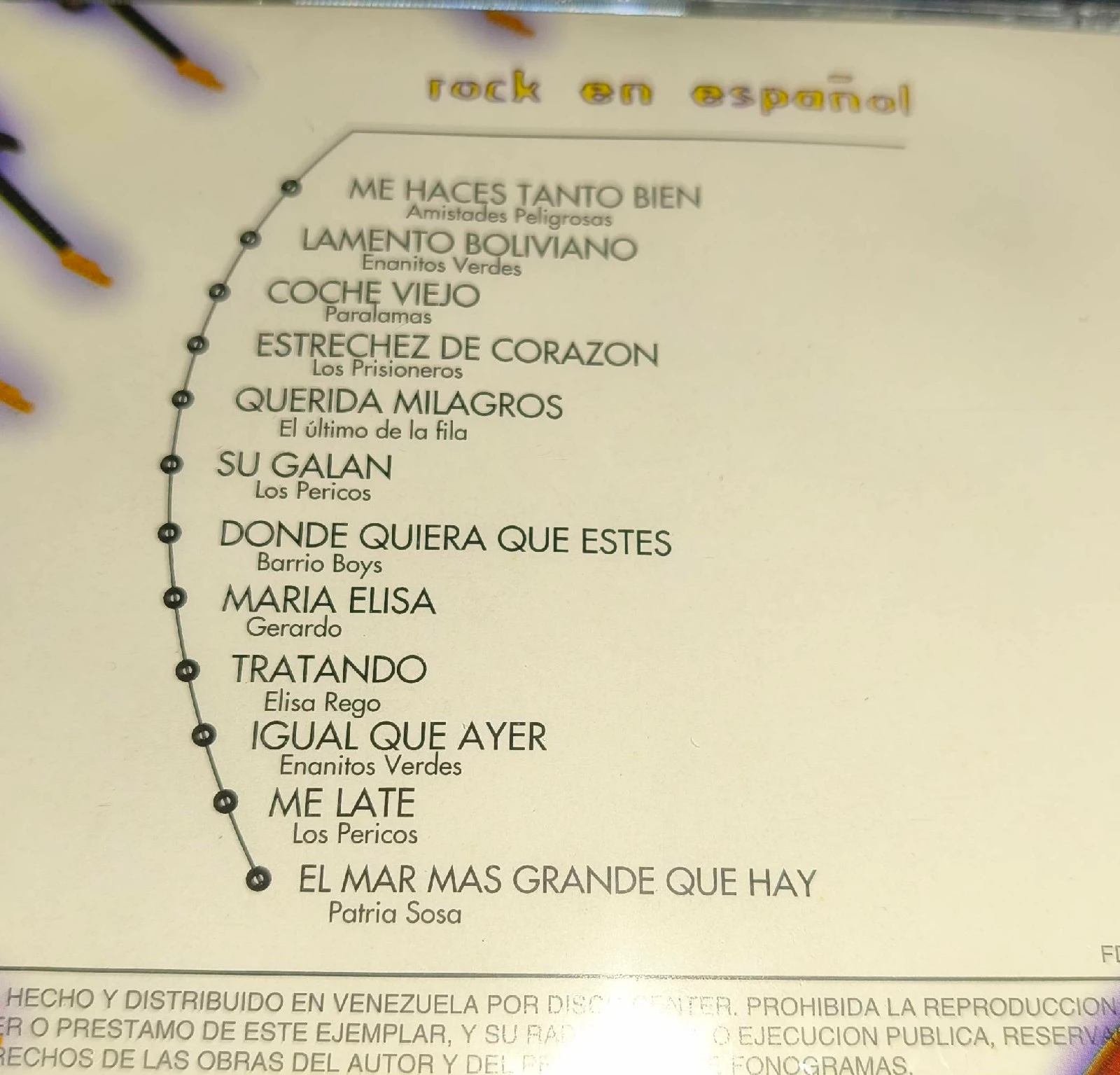 Varios - Rock En Español (VENEZUELA) 2