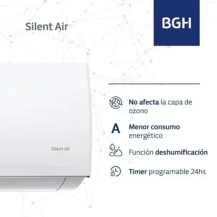Aire Acondicionado Split BGH  3200Watts f/c 2