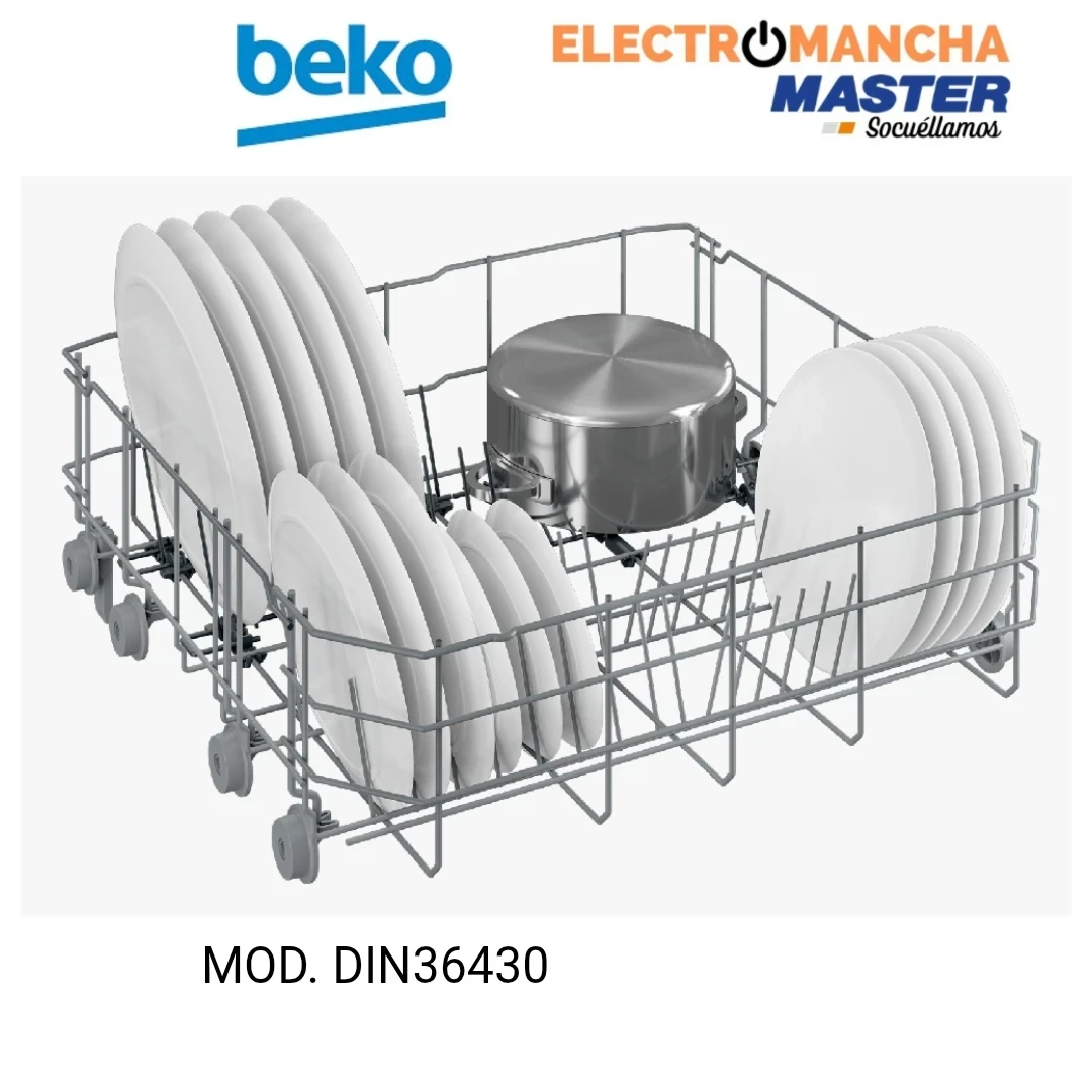 LAVAVAJILLAS BEKO INTEGRACION DIN36430 14 CUB. CLASE D  4
