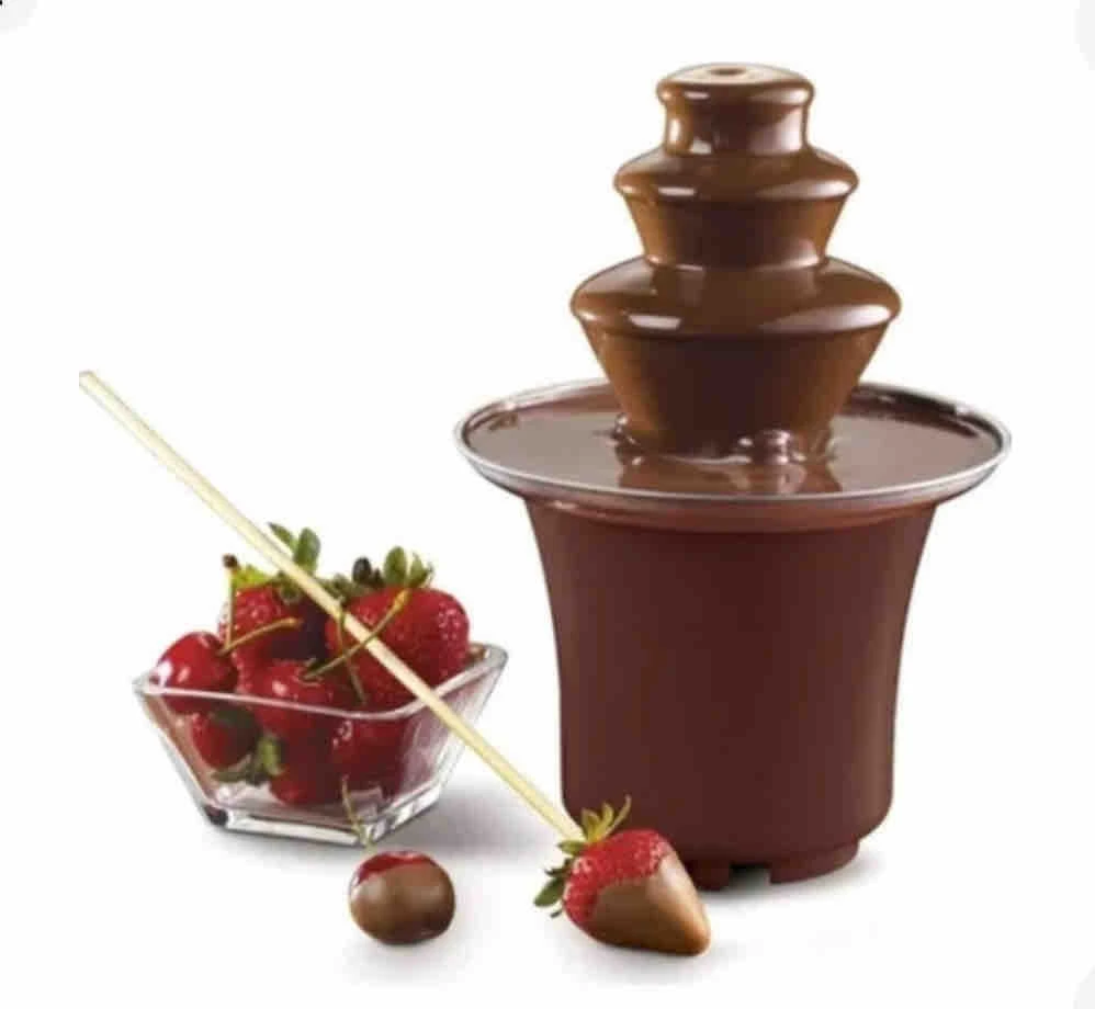 Fuente de chocolate eléctrica 