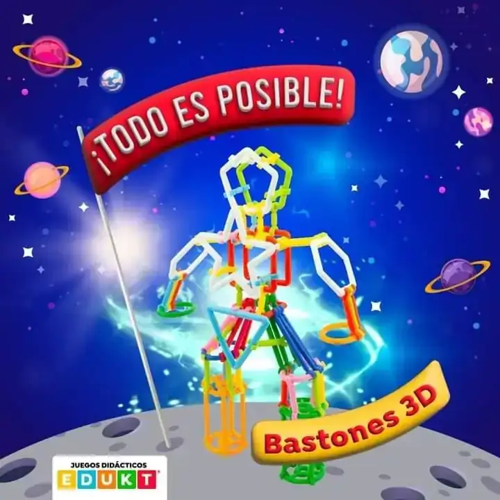 Bastones 3D 450Pz