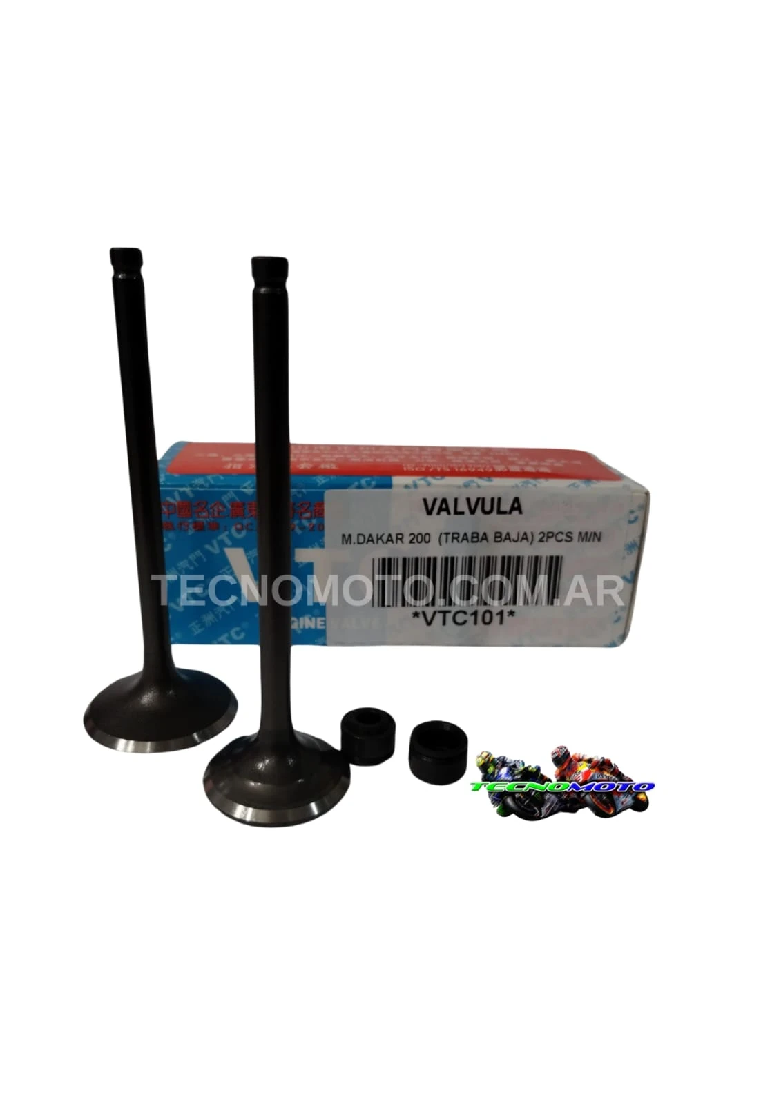 VALVULA MOTOMEL 200 DAKAR T/B REF.A./MAG-C/R -47429