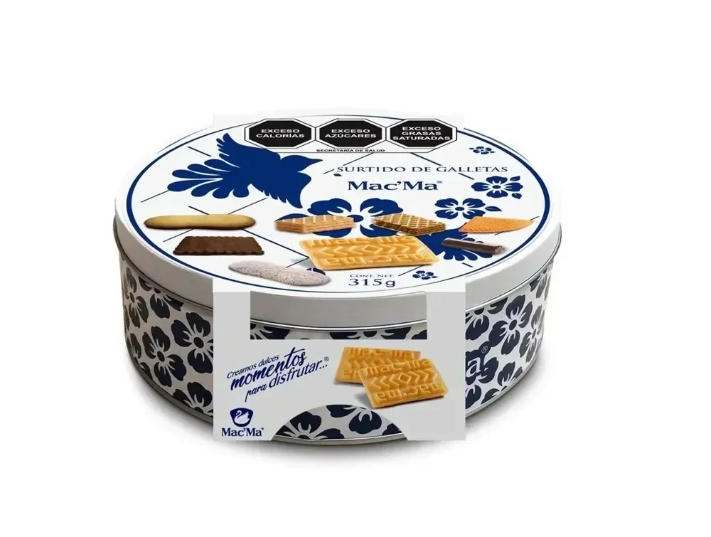 Galletas Mac'ma Surtido Cubierto De Chocolate 315 Gr