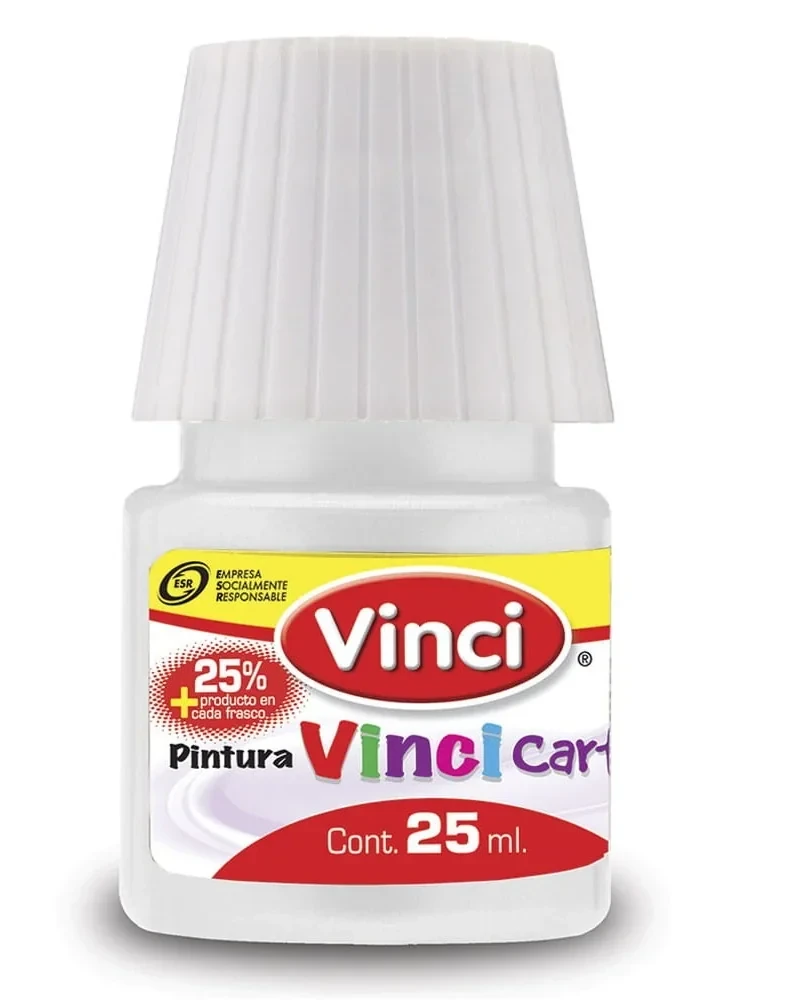 Vinci pintura blanco frasco 25 ml