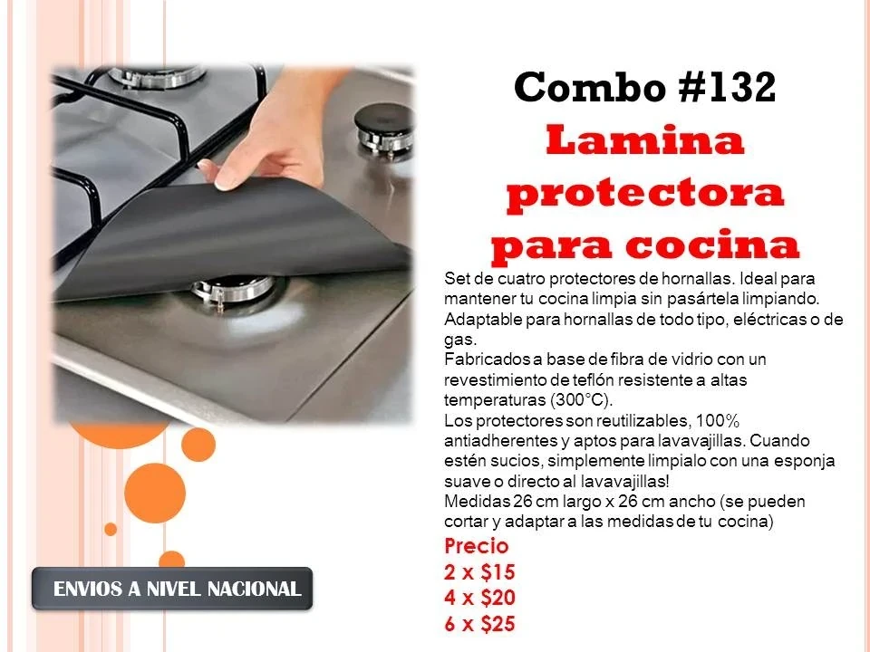 Protectores para cocina  2
